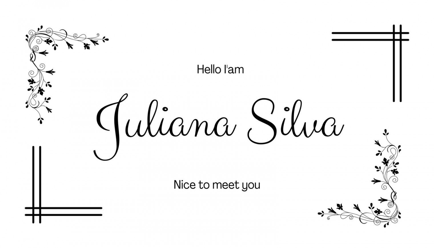 Free, printable, customizable name tag templates  Canva