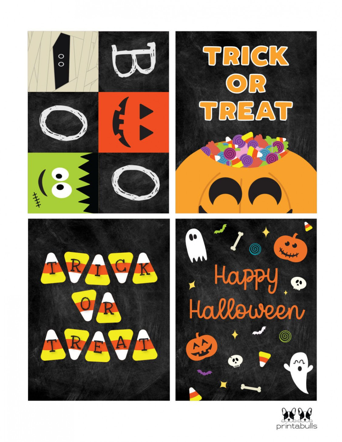 + Free Printable Halloween Cards  Printabulls  Free printable