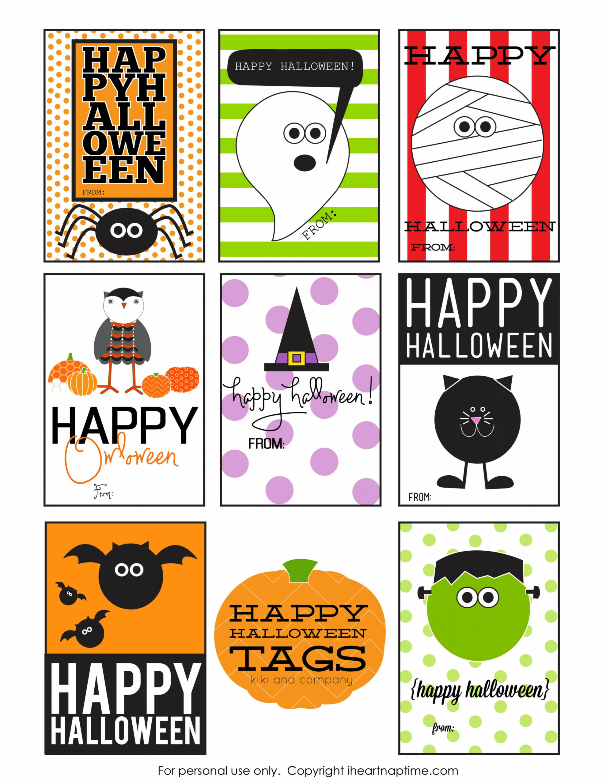 Free Printable Halloween Gift Tags  POPSUGAR Smart Living