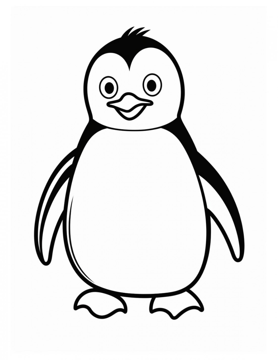 Free Printable Penguin Coloring Pages for Kids  Skip To My Lou