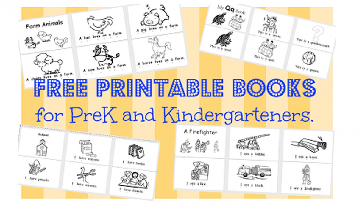 Free printable Pre-Kindergarten & Kindergarten level sight word