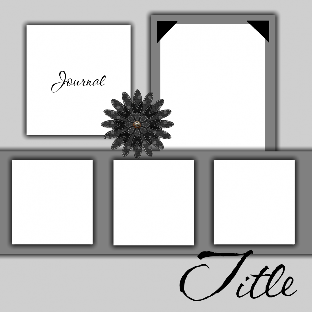 Free Printable Scrapbook Layout Templates  Free Scrapbook