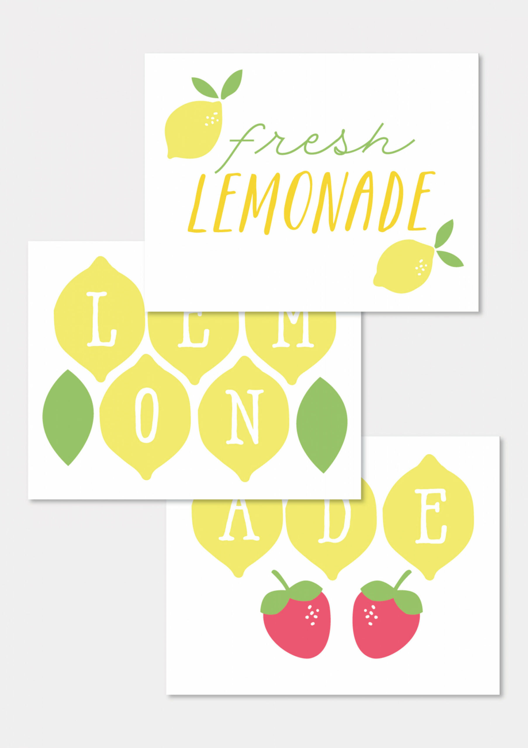 Free Printables to Make Your Lemonade Stand Extra Sweet - Project