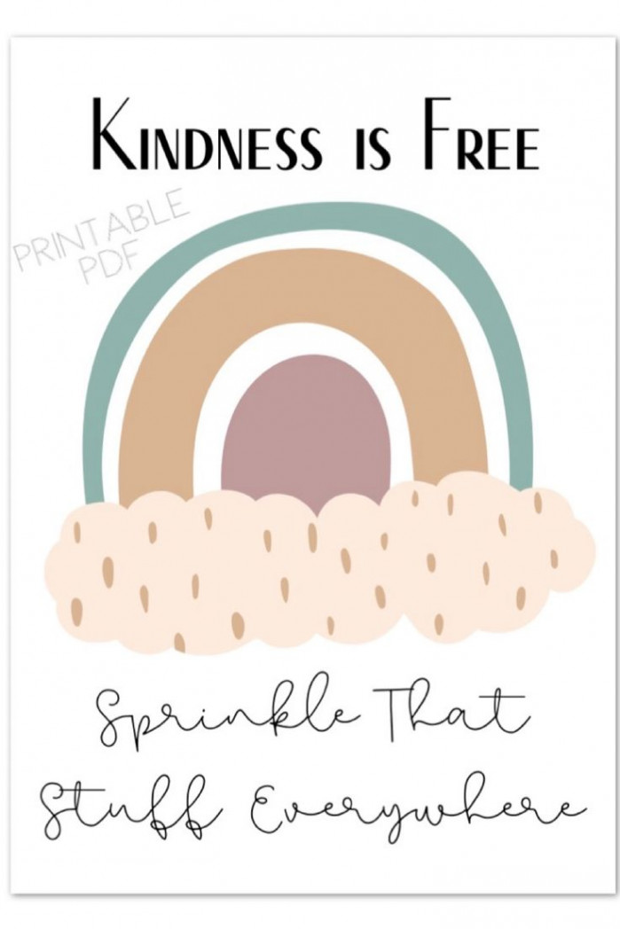 Free Rainbow Classroom Printables  Classroom printables, Boho