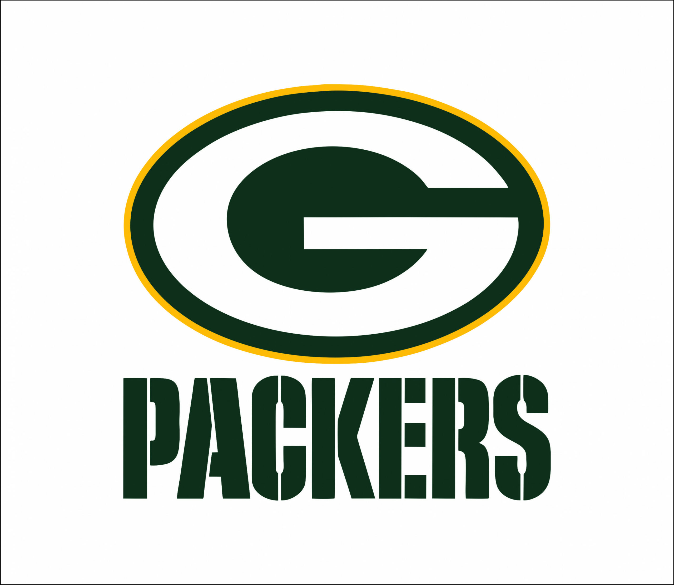 Green Bay Packers logo  SVGprinted