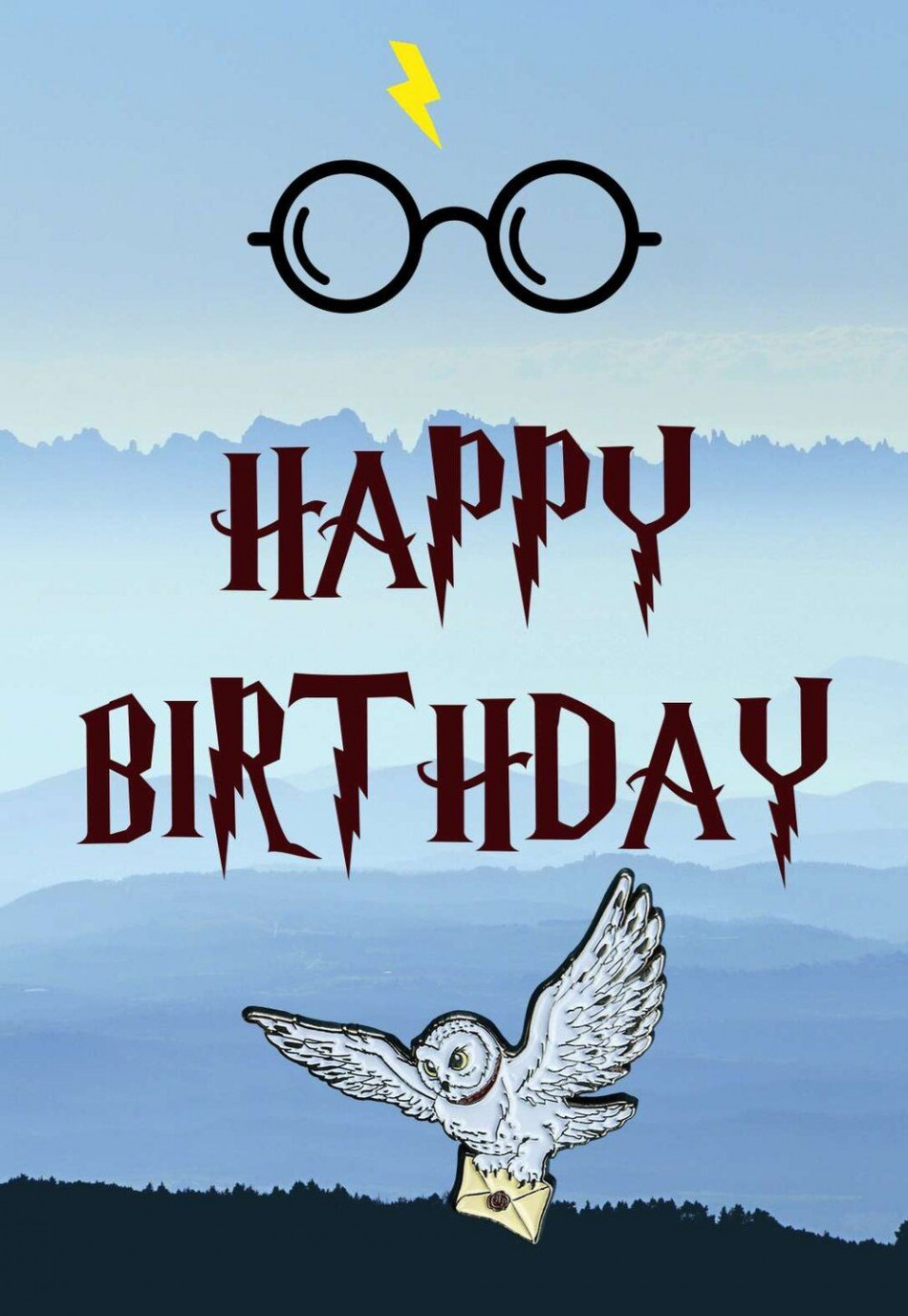 Harry Potter Birthday Cards — PRINTBIRTHDAY