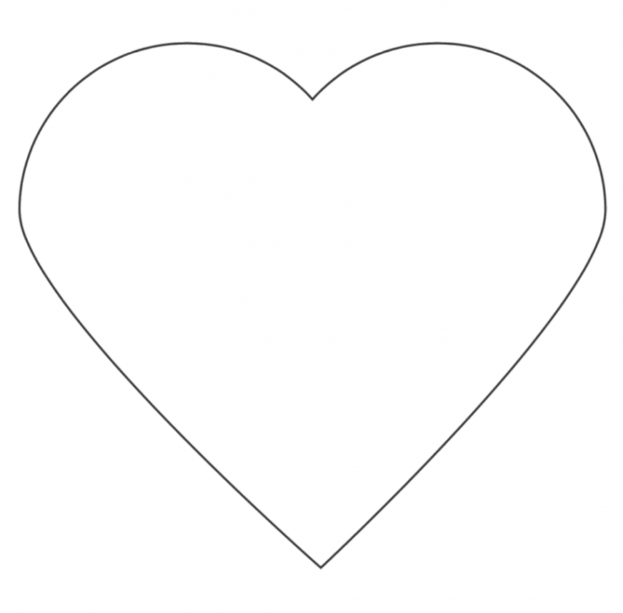 + Heart Template Printables - Free Heart Stencils and Patterns