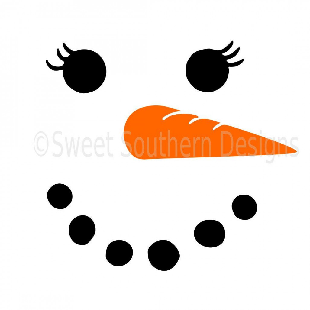 Image result for Free Printable Snowman Face Template  Snowman