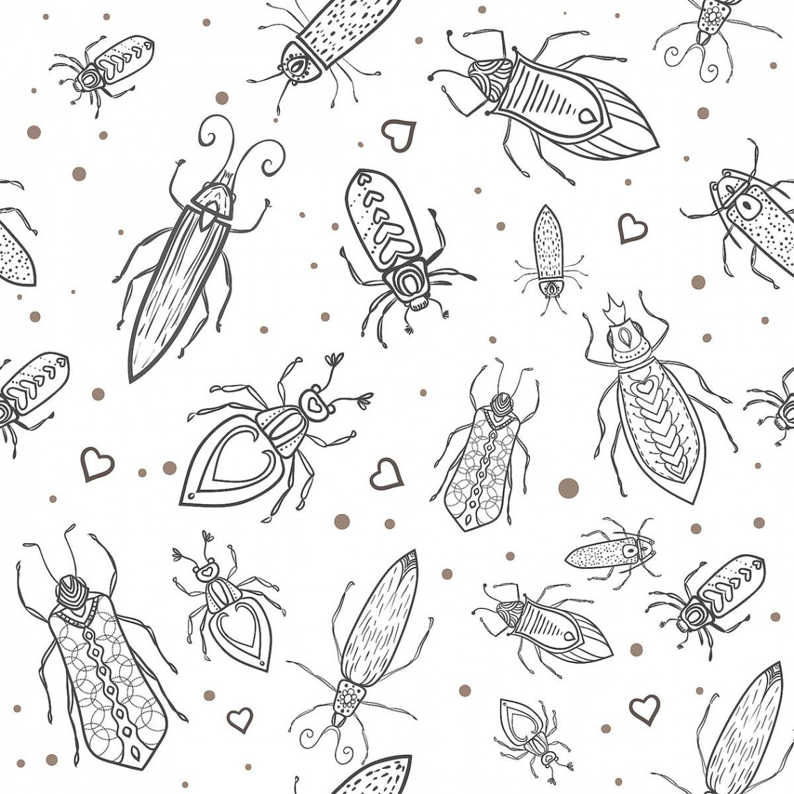 Insect Coloring Pages: Free & Fun Printable Coloring Pages of Bugs