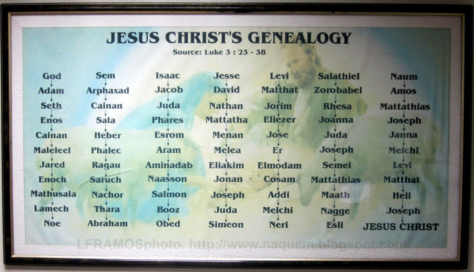 JESUS FAMILY TREE RECORDS  Jesus family tree, Genealogy of jesus