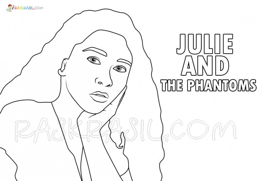 Julie and the Phantoms Coloring Pages  New Images Free Printable