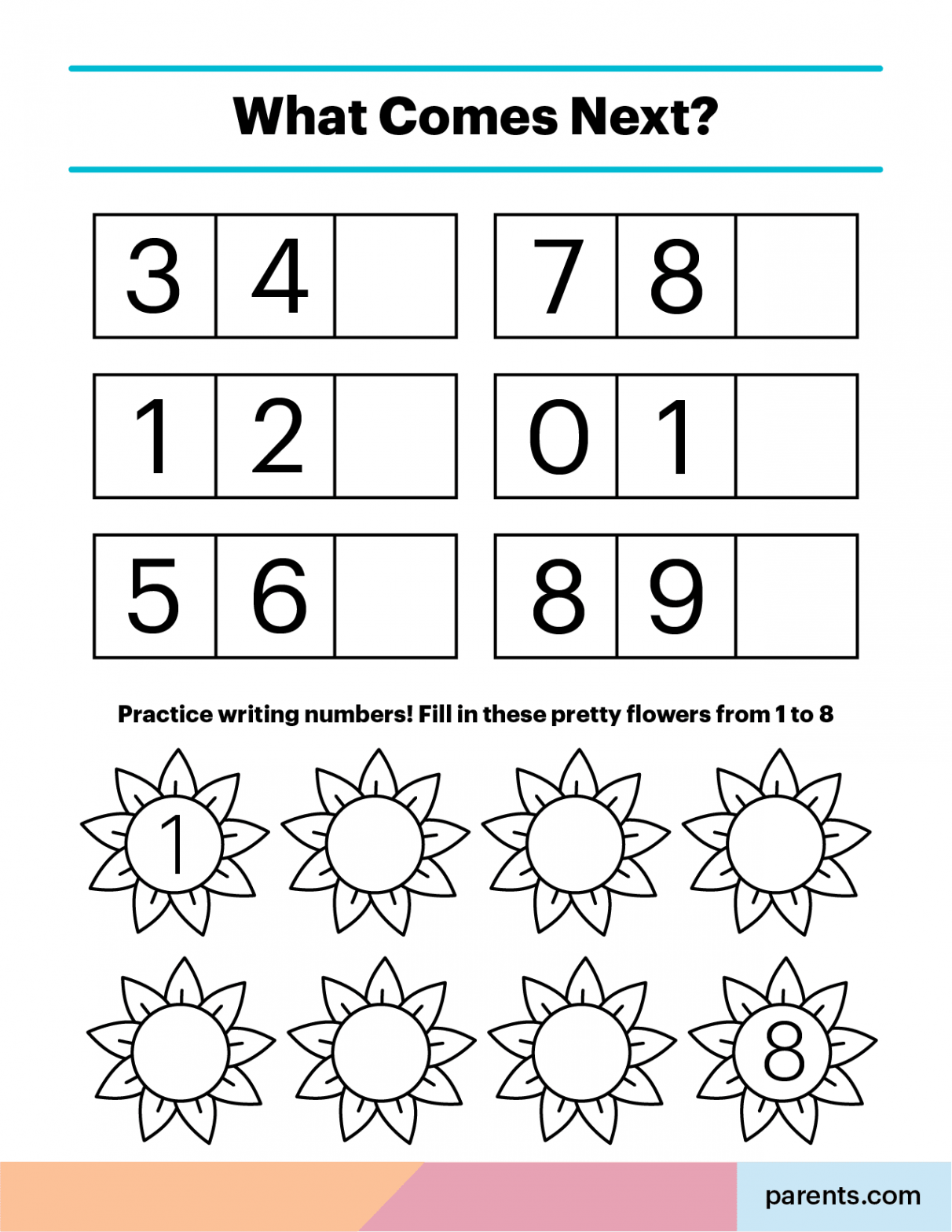 Kindergarten Math Worksheets to Print at Home
