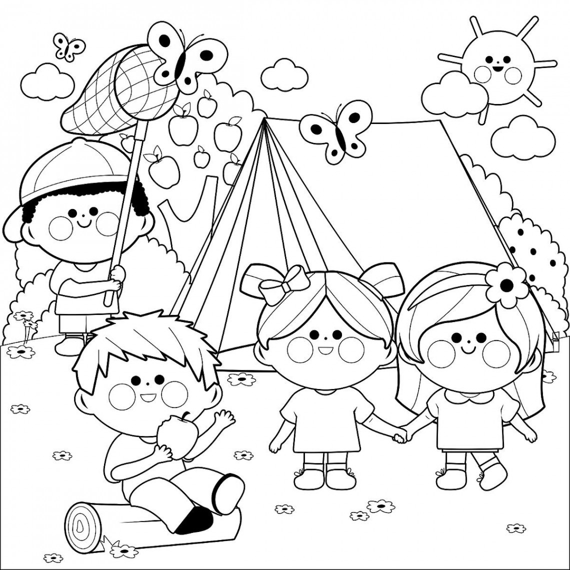 Labor Day Coloring Pages for Kids: Fun & Free Printable Coloring