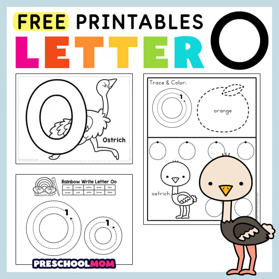 Letter O Preschool Printables - Preschool Mom