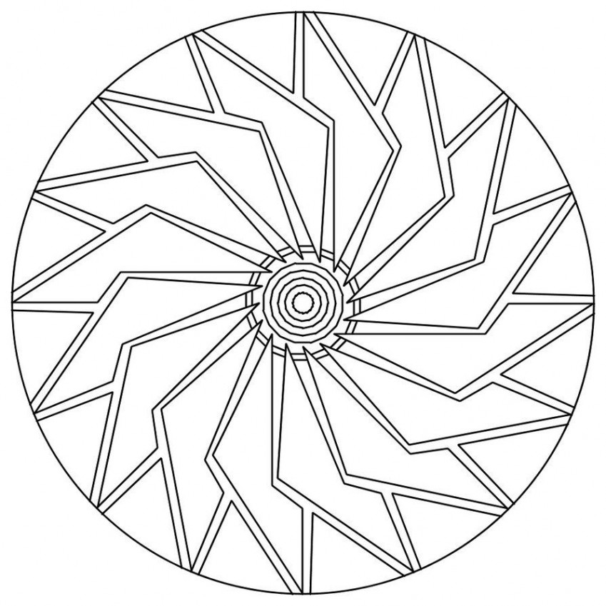 Mandala  by Sadadoki on deviantART  Abstract coloring pages