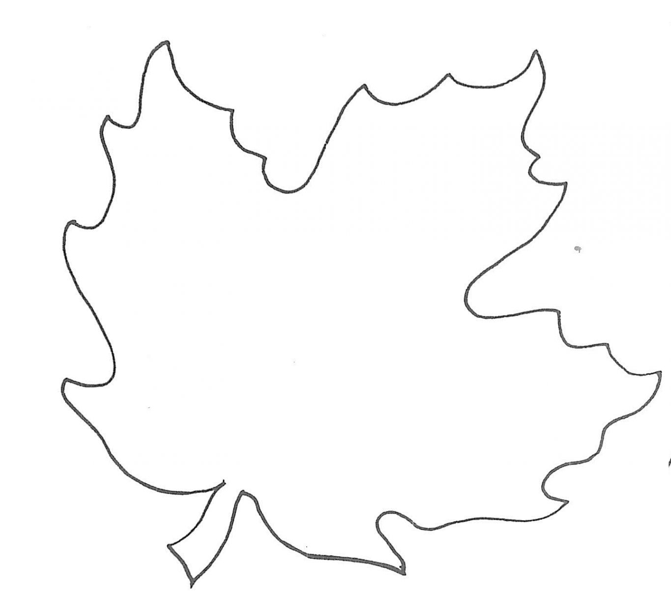 Maple Leaf Template Free Printable - ClipArt Best  Fall leaf