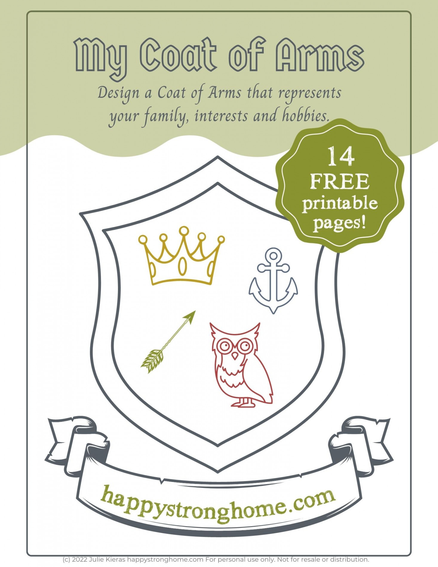 Medieval Times Fun: Create a Coat of Arms Activity - FREE