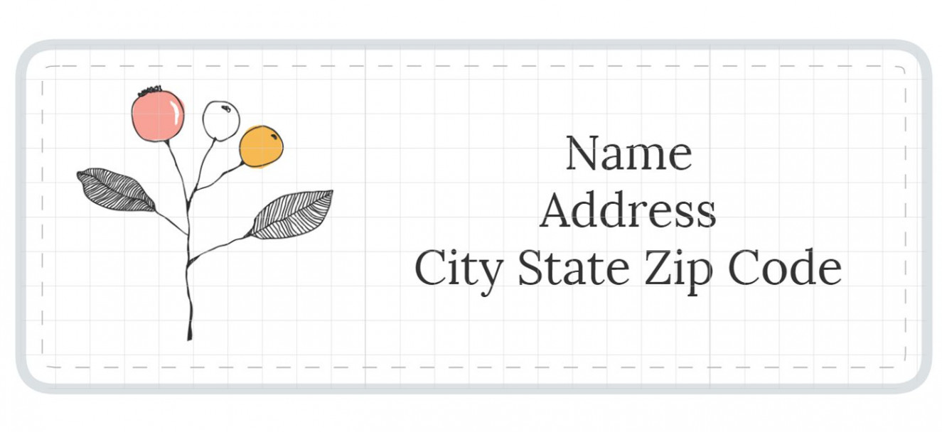 Places to Find Free Stylish Address Label Templates