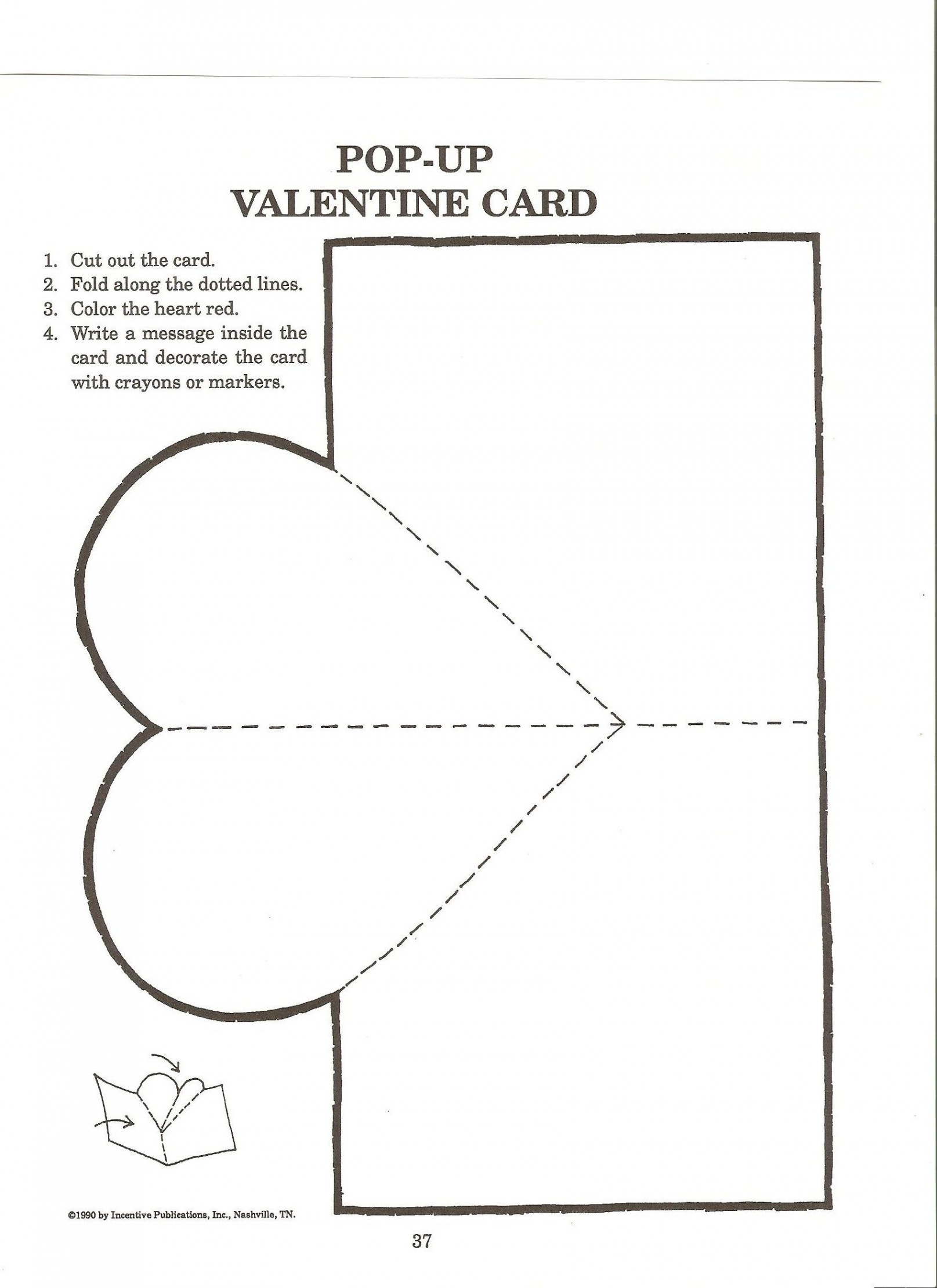 Pop up valentine cards, Valentine card template, Pop up card templates