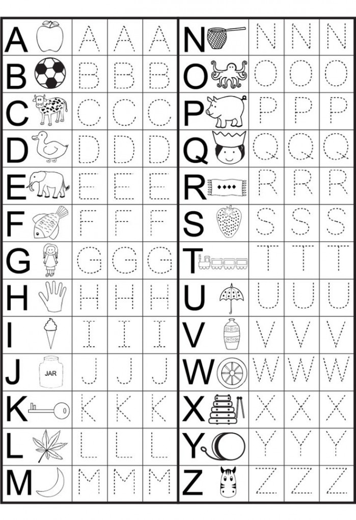 Preschool Worksheets Free  Tracing worksheets preschool, Alphabet