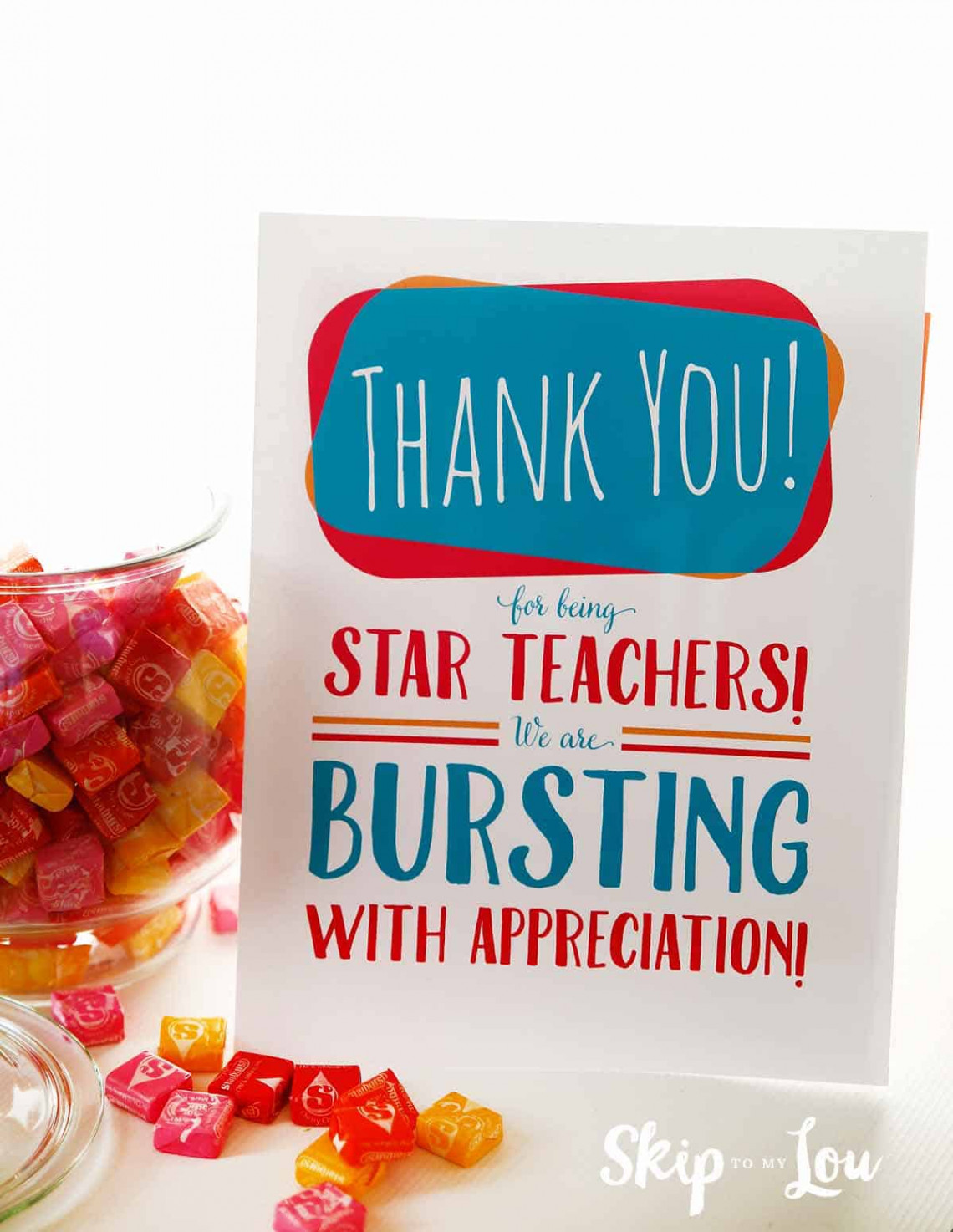 Printable Appreciation Signs Perfect for the Teacher