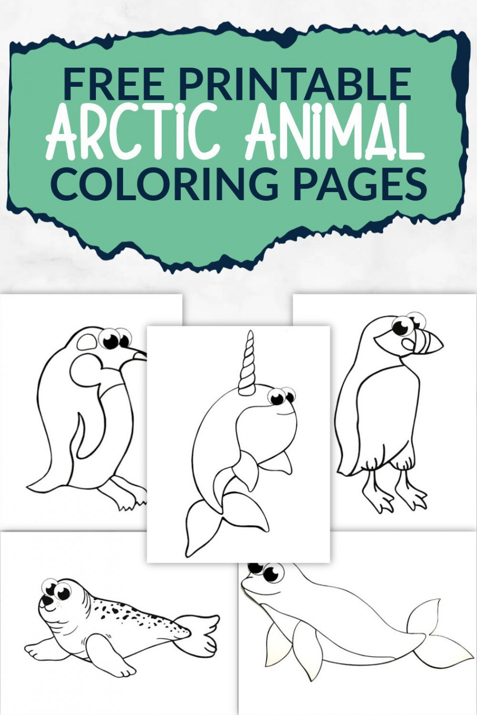 Printable Arctic Animal Templates – Simple Mom Project