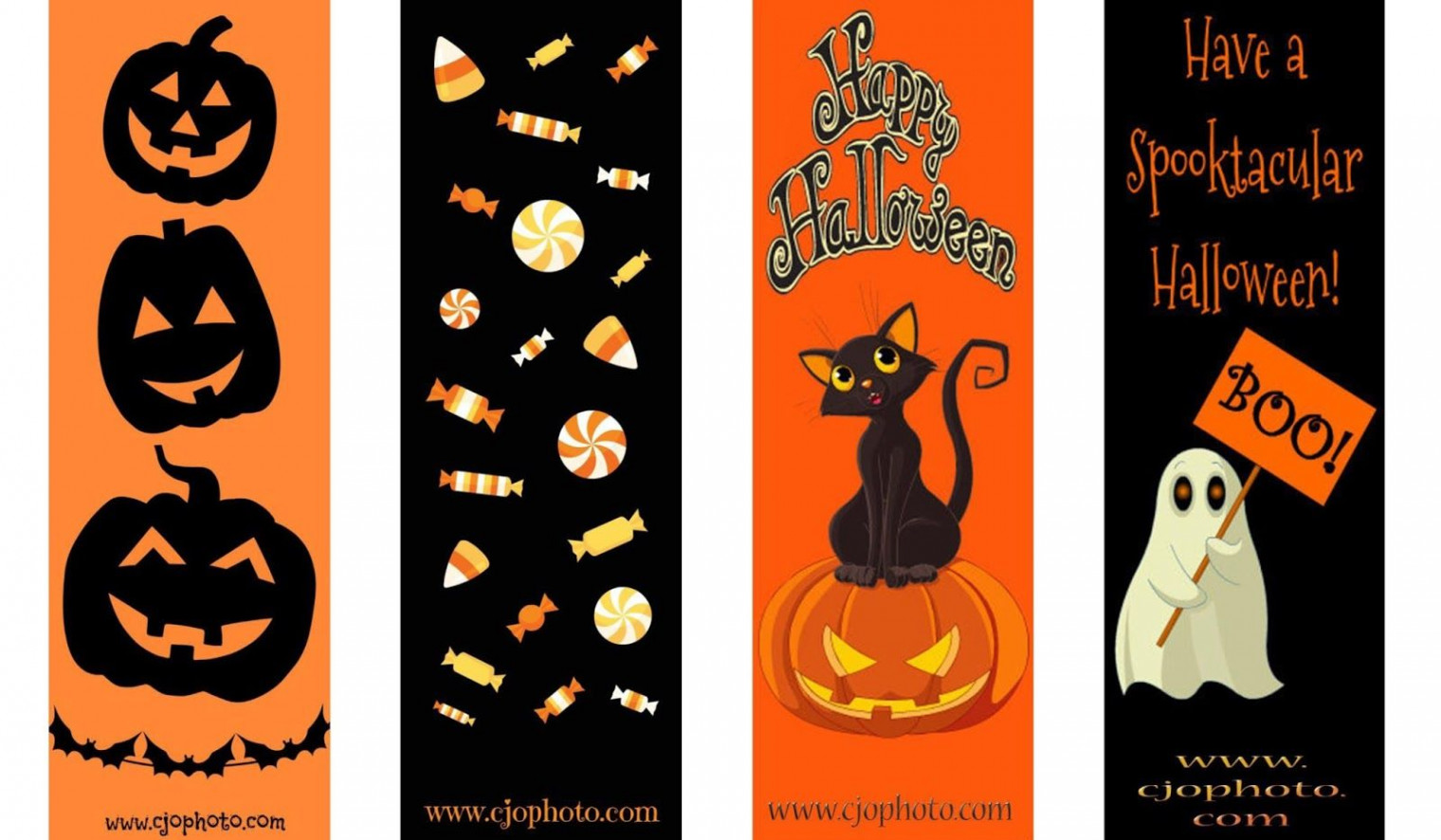 Printable Bookmarks: Halloween  Diy halloween gifts, Halloween