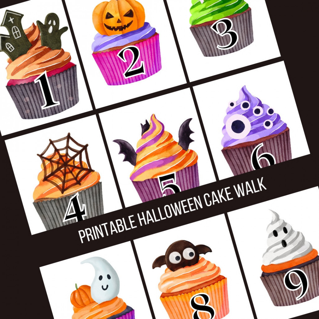 Printable Cakewalk Numbers - Etsy