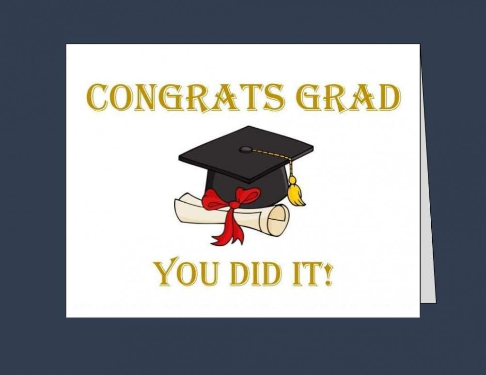 Printable GRADUATION Card/ Instant Download / Congrats Grad