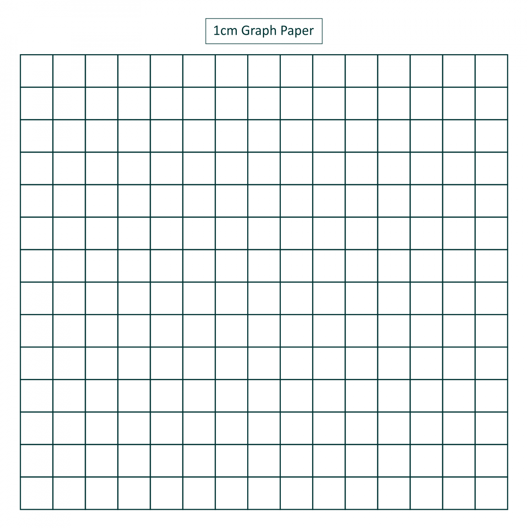 Printable Graph Paper  Cm Grid  Grid paper, Printable graph