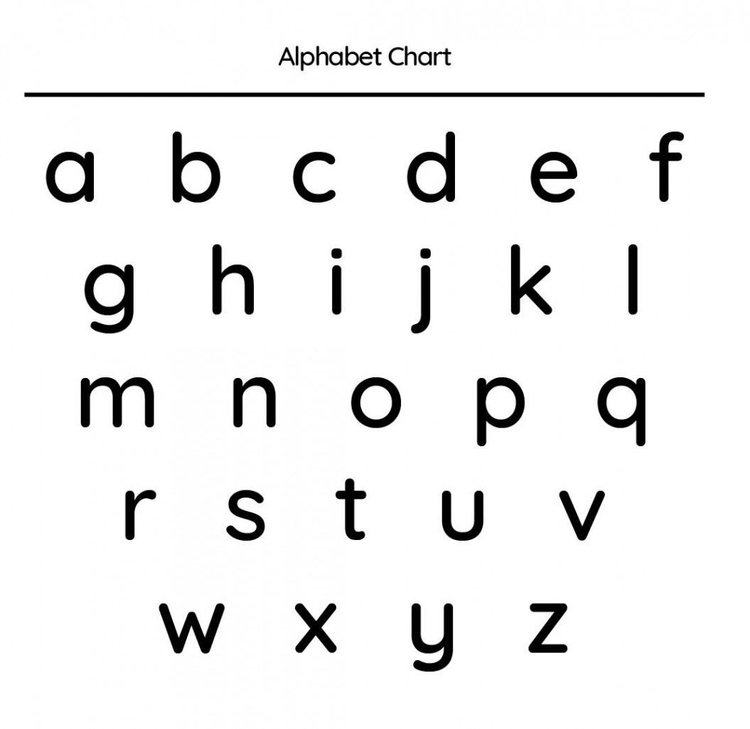 Printable Lowercase Alphabet Letters  Lowercase letters printable