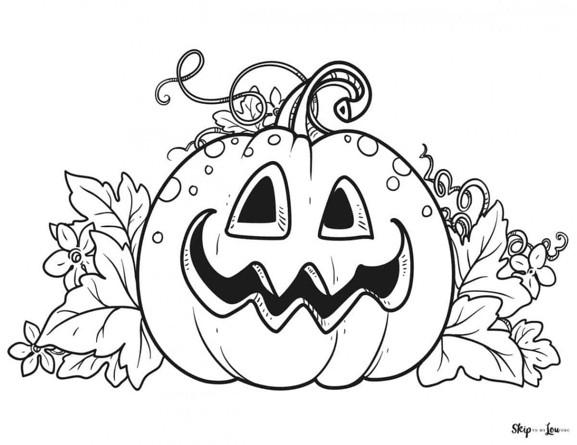 Pumpkin Coloring Pages  Skip To My Lou