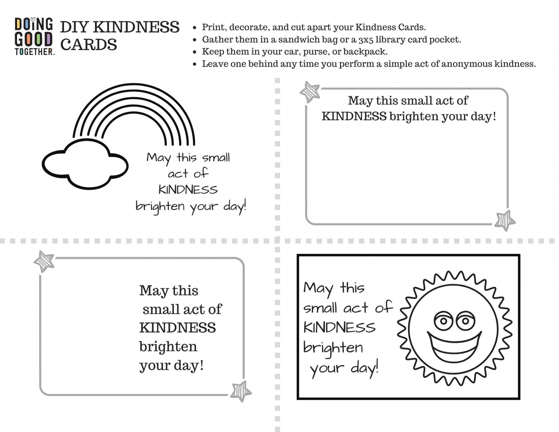 + Quick Acts of Kindness — Doing Good Together™