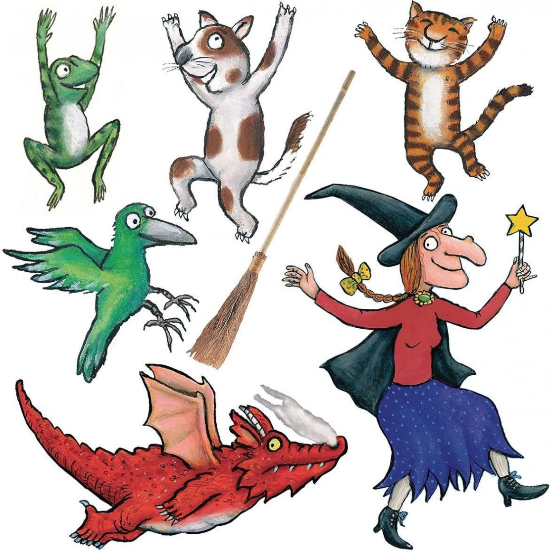 Room on a broom  Room on the broom, Character printables