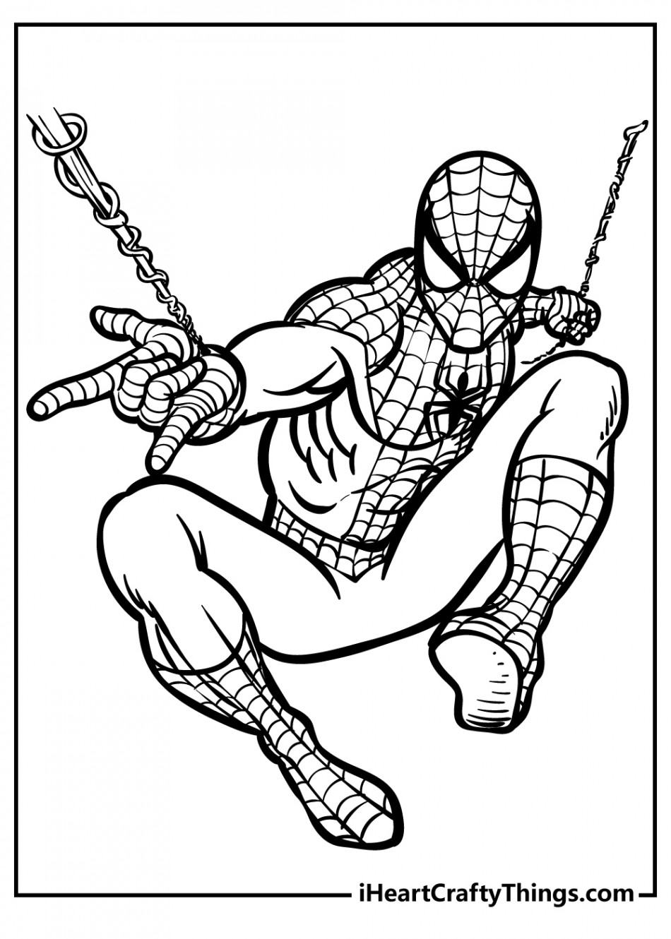 Spider-Man Coloring Pages (% Free Printables)