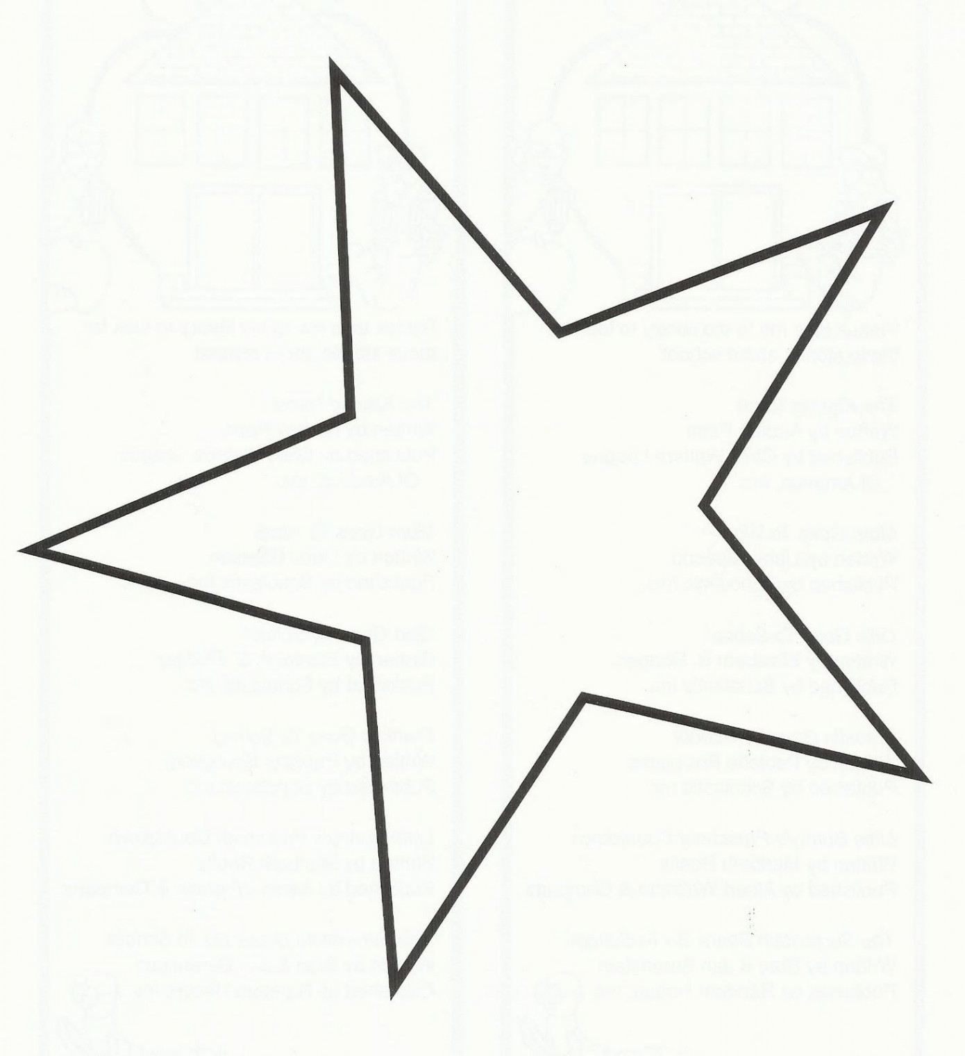 Star template printable, Star template, Printable star