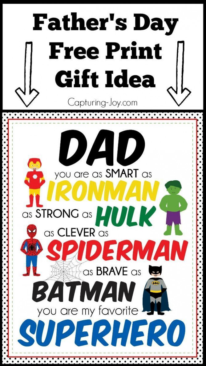 Superhero Father