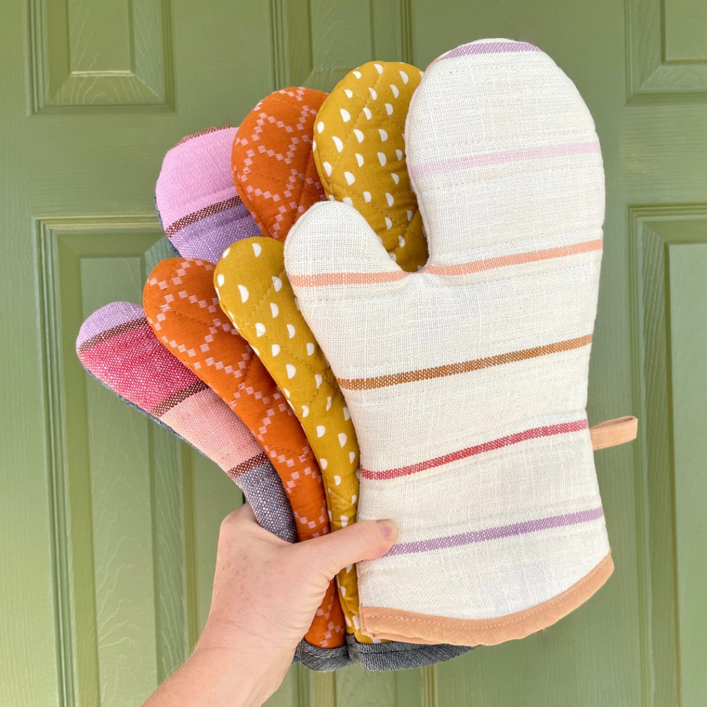 Toasty Oven Mitt PDF Sewing Pattern Quilted Oven Mitt - Etsy