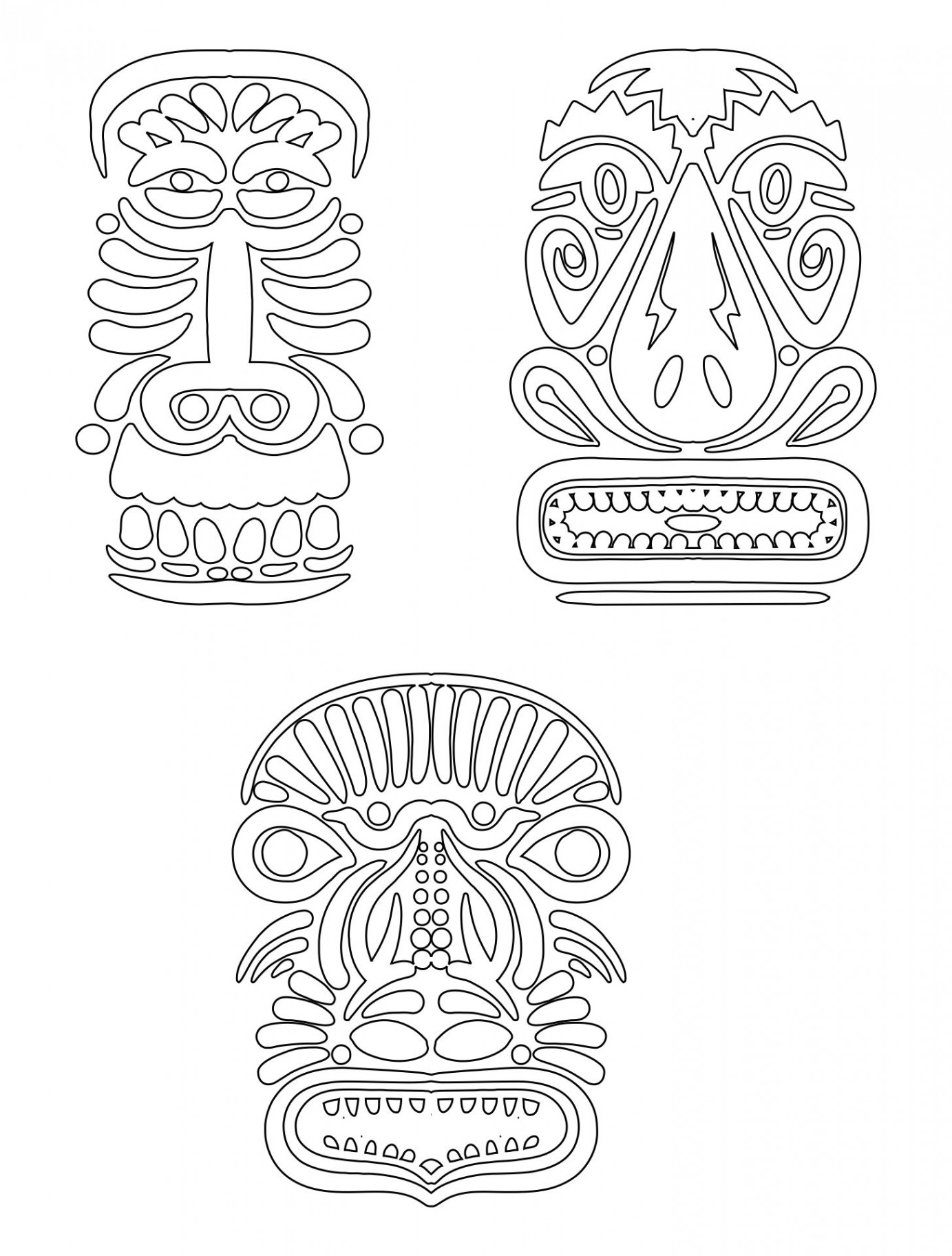 Totem Pole Animal Templates Printable  Totem pole, Totem pole art