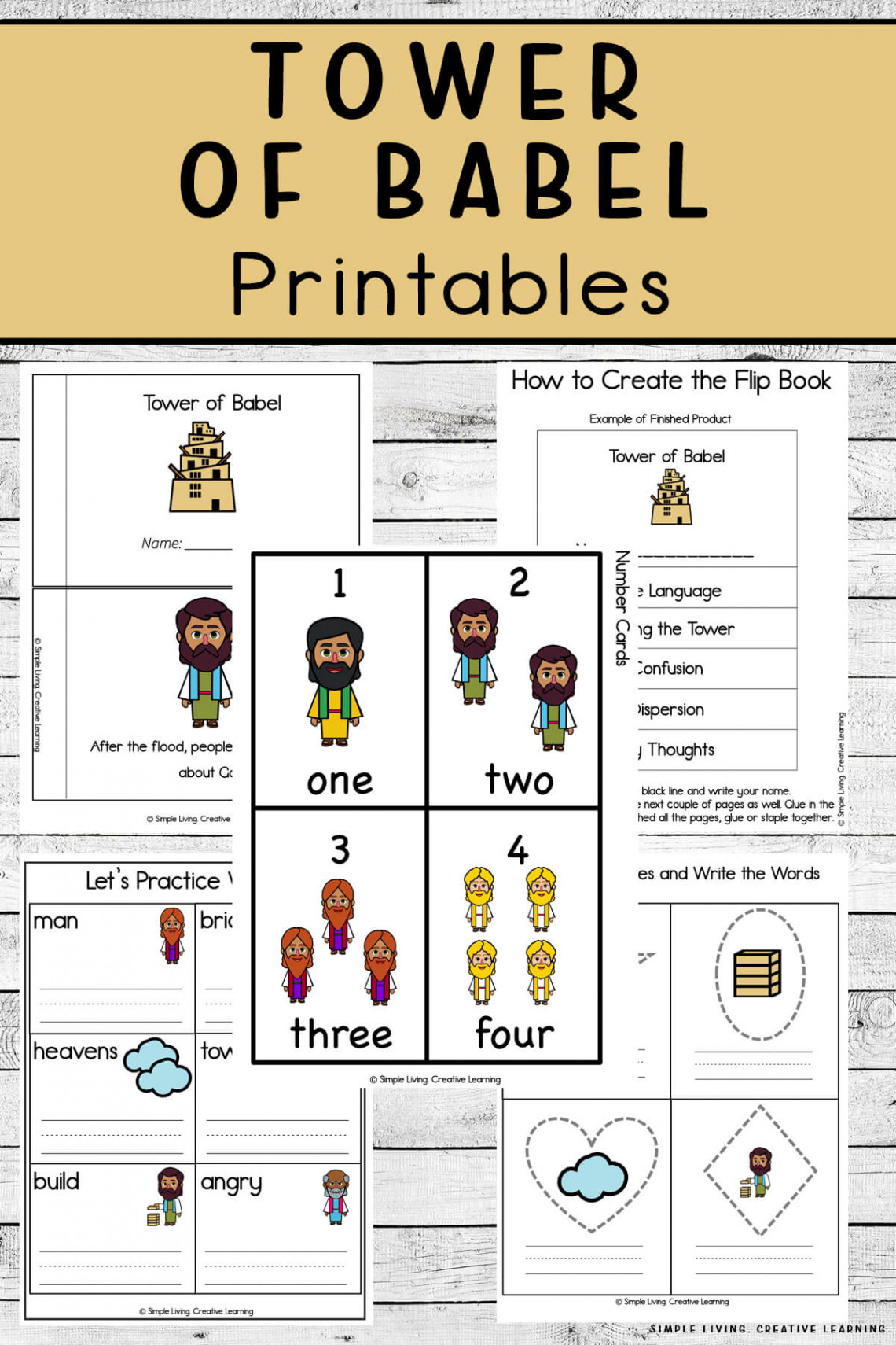 Tower of Babel Printables - Simple Living