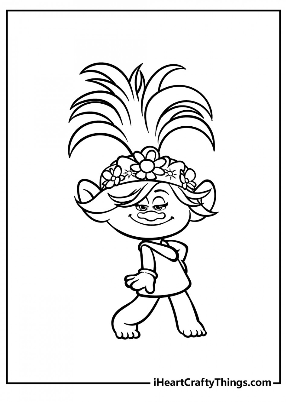 Troll Coloring Pages (% Free Printables)