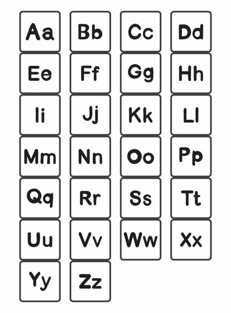 Upper and Lower Case Alphabet Letters  Lowercase a, Upper and