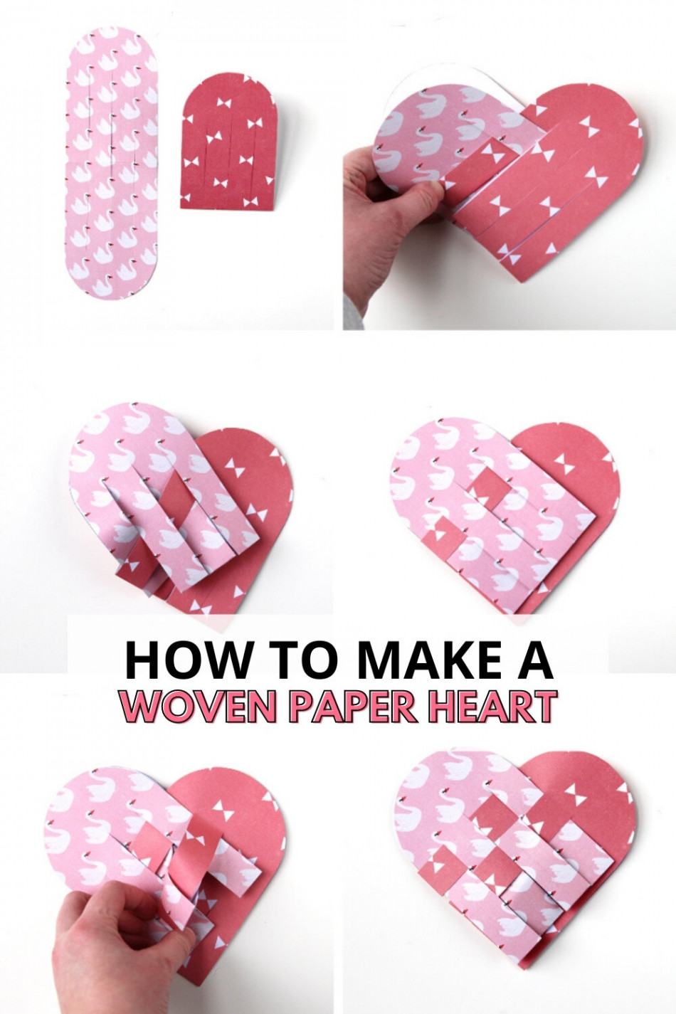 Woven Paper Heart Template — Gathering Beauty