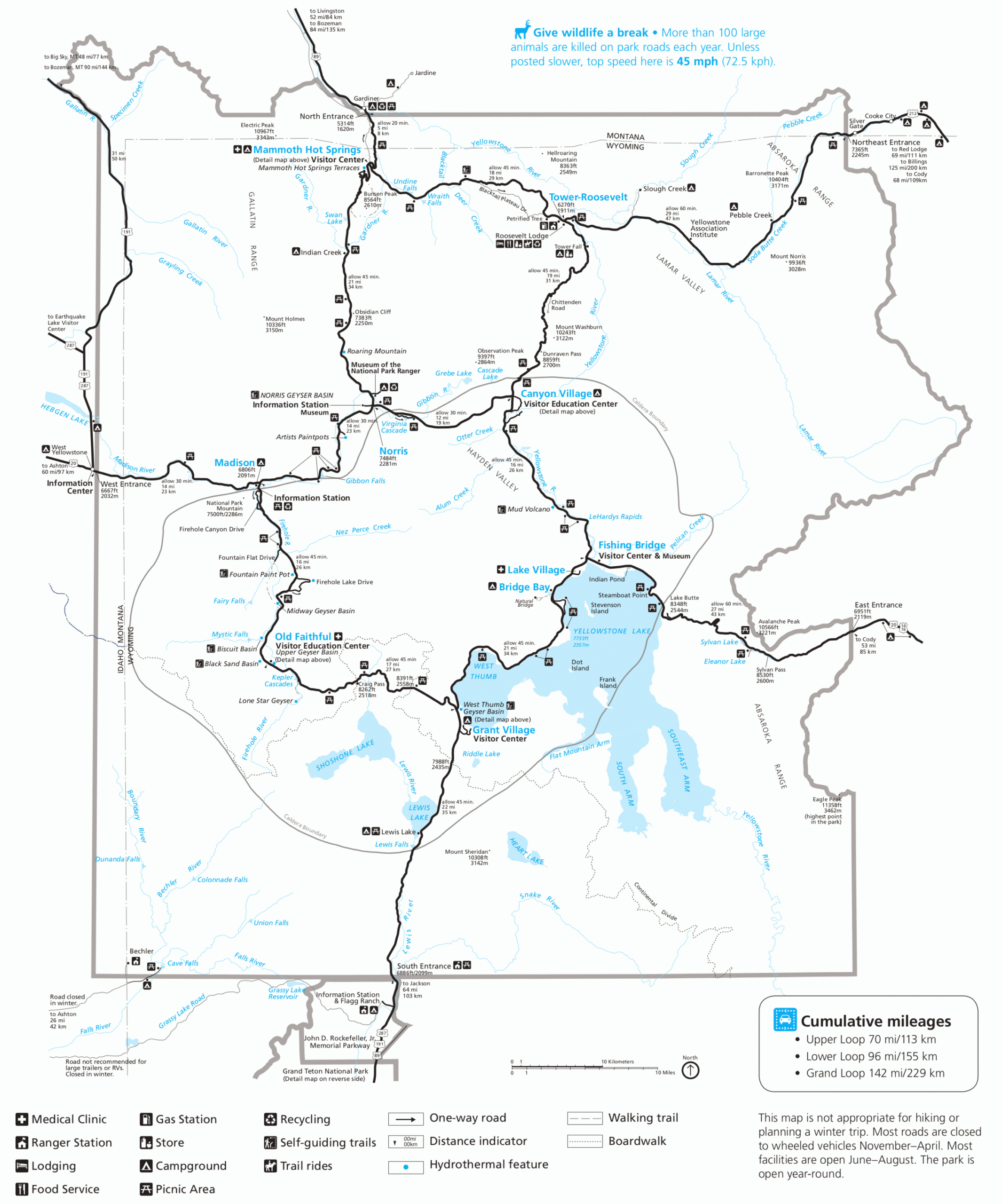 Yellowstone Maps  NPMaps.com - just free maps, period.