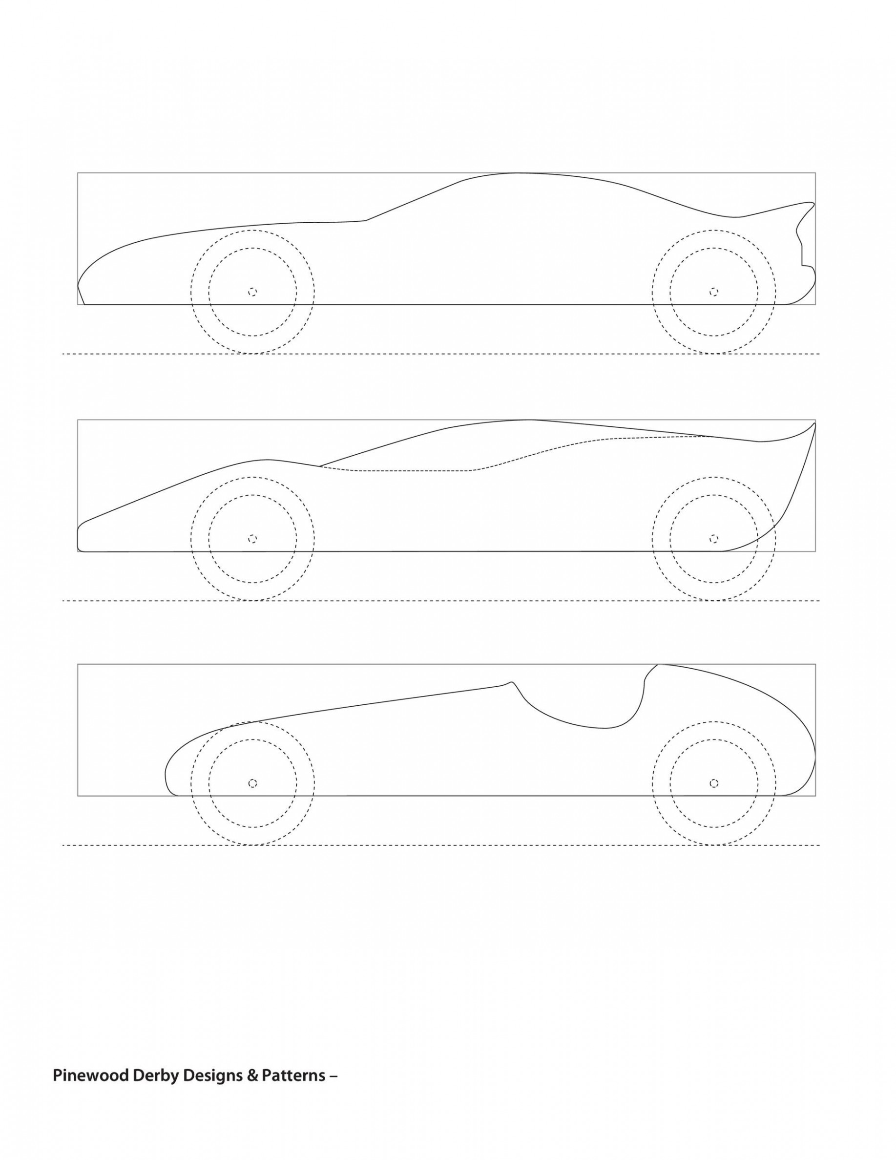 Awesome Pinewood Derby Car Designs & Templates ᐅ TemplateLab