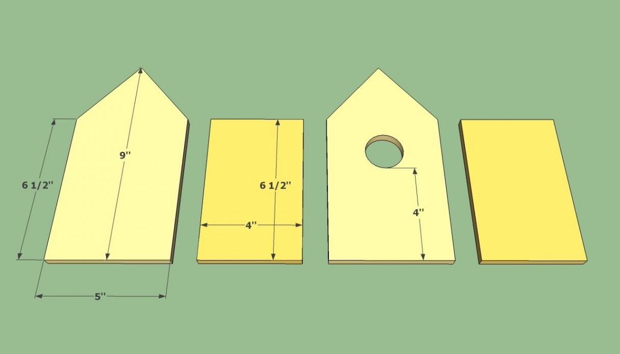 Birdhouse plans free  HowToSpecialist - How to Build, Step by