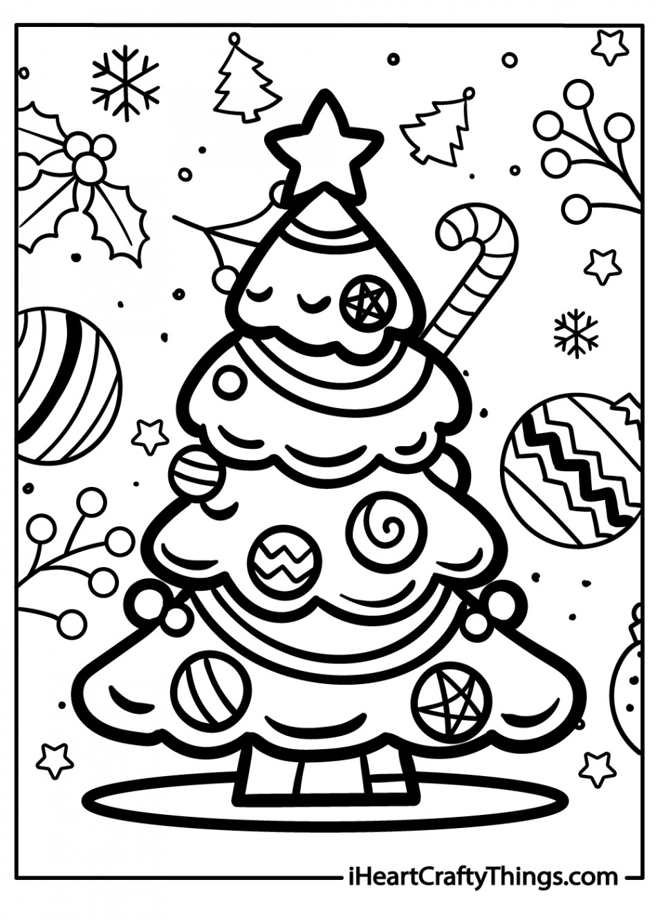 Christmas Coloring Pages (% Free Printables)