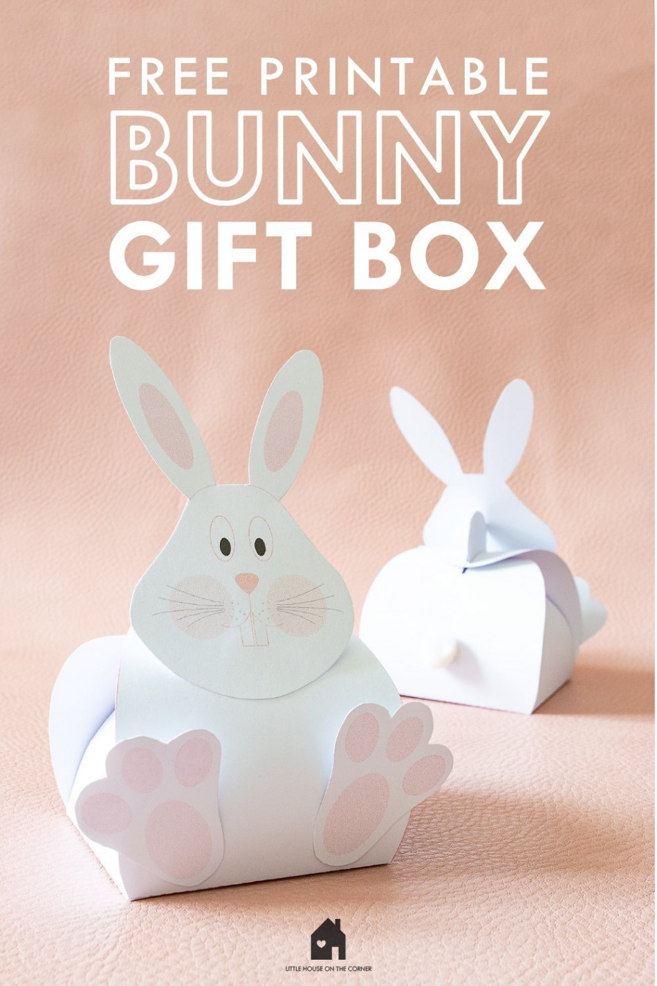 DIY Easter Bunny & Carrot Boxes