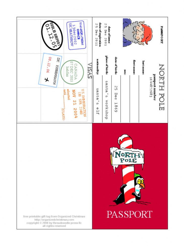 Elf On The Shelf Passport  PDF  Copyright Law  Law