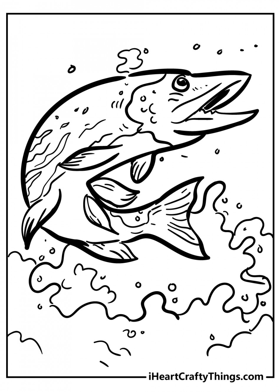 Fish Coloring Pages (% Free Printables)